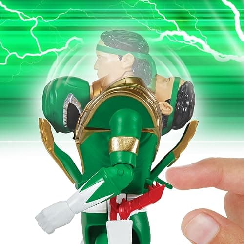 Power Rangers Re-Ignition 6 Inch Action Figure Auto Morphin - Green Ranger thumbnail 5