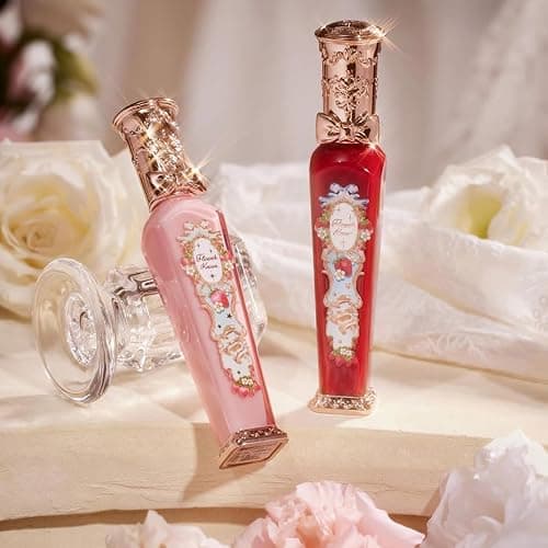 Flower Knows Strawberry Rococo Cloud Lip Cream, Soft Coral Peach | Velvet Matte Lip Color, Transfer-Resistant Lightweight Hydrating Formula, Vegan (S02 Peachy Milk) thumbnail 8