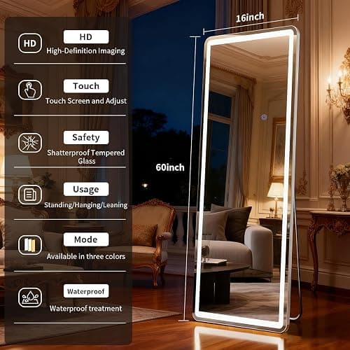 LED Full Body Mirror thumbnail 2