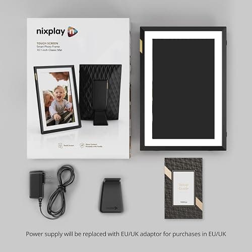 Nixplay AI-Enhanced Digital Picture Frame | Stunning HD Touch Screen Display | Perfect Digital Picture Frame for Gifting | Auto-Rotation Feature, Securely Share Photos/Videos via Email or App | 10.1" thumbnail 7