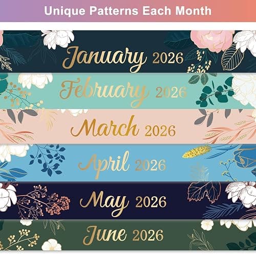 2026 Desk Calendar - Flip Desktop Calendar 2026, Jan 2026 - Dec 2026, 10" x 8.3", Stand up Desk Calendar 2026, Twin-Wire Binding thumbnail 5