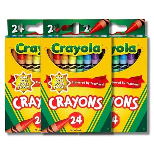 Classic Color Pack Crayons (24/Box) [Set of 3] - Image 1