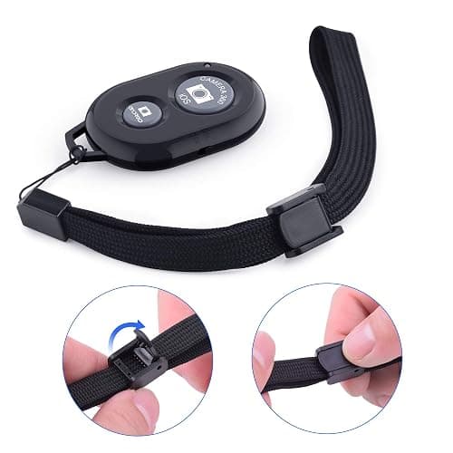 Wireless Camera Remote Shutter for Smartphones (2 Pack), zttopo Wireless Phone Camera Remote Control Compatible with iPhone/Android Cell Phone - Create Amazing Photos and Selfies, Wrist Strap Included thumbnail 5
