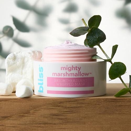 Bliss Mighty Marshmallow + Vitamin C Whipped Mask - Brighten & Hydrate Skin with Marshmallow Root, Vitamin C Powerhouse Blend, Zinc PCA and Olive Leaf Extract - 1.7 Oz thumbnail 3