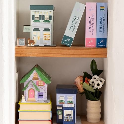Make It Cute Tiny Bookshop Craft Kit for Kids thumbnail 6