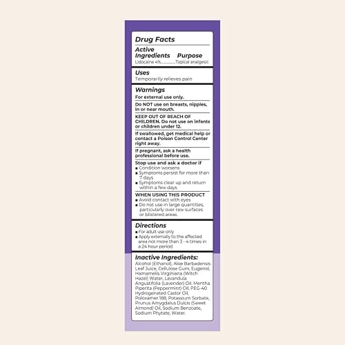 Lansinoh 4% Lidocaine Perineal Spray, Pain Relief for Postpartum Care, 3.5 Ounces thumbnail 2