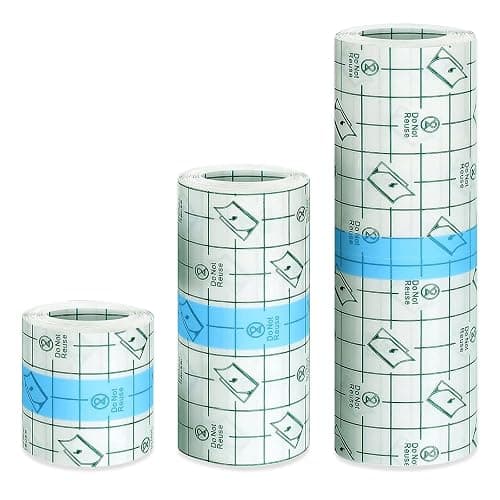 3 Rolls Tattoo Aftercare Bandage - Jconly Waterproof Tattoo Film Second Skin Tattoo Cover Up Patch Tape Healing Wrap Tattoo Supplies for Swimming, Shower, Wound Initial Healing(2 Inch, 4 Inch, 6 Inch) - Image 1