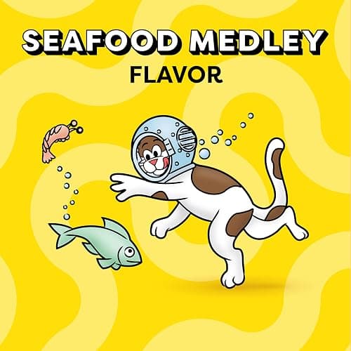 Temptations Cat Treats, Classic Crunchy and Soft Cat Treats, Seafood Medley Flavor, 30 oz. Tub thumbnail 4