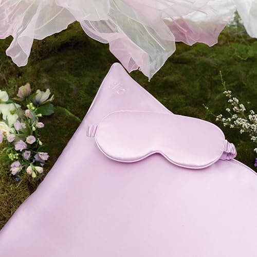 slip Pure Silk Contour Sleep Mask: Protect Your Delicate Lashes with Our Innovative, Lash-Friendly Design. Slipsilk Comfort, 1 Contour Mask, Wildflower thumbnail 4