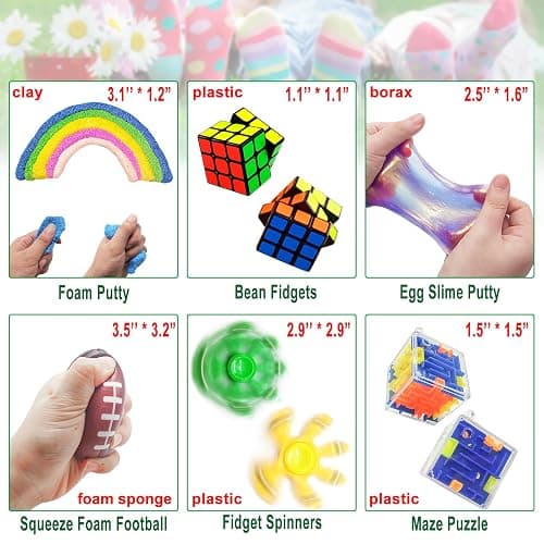 Scientoy Fidget Toy Set, 35 Pcs Sensory Toy for ADD, OCD, Autistic Children, Adults, Anxiety Autism to Stress Relief and Anti Anxiety with Motion Timer, Perfect for Classroom Reward with Gift Box thumbnail 6