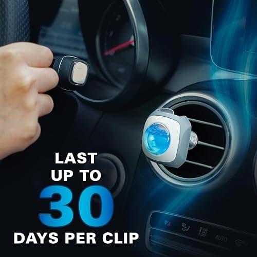 Air Jungles Car Air Fresheners Clip 6 Ct, Variety Pack Vent Clips | Natural Essential Oil, Car Fragrance Accessories for Women and Men, Odor Eliminator, 4 mL Each thumbnail 6