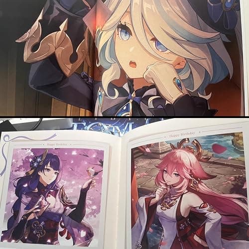 RZAHUAHU G-I 2025 Official Illustration Original Merch Collection Set Vol.3（Game Version 3.0-3.8） (Vol.3) thumbnail 7