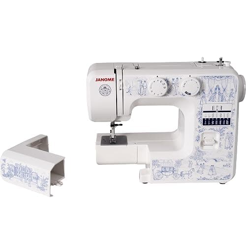 Janome Toile Romance Easy-to-Use 15-Stitch Sewing Machine Officially Licensed Bridgerton Collection thumbnail 6