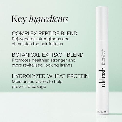 UKLASH Eyelash Complex Serum - #1 Rated Lash Serum for Longer, Stronger Lashes - Cruelty-free, Prostaglandin & Paraben-free - Recommended for All Skin Tones thumbnail 6