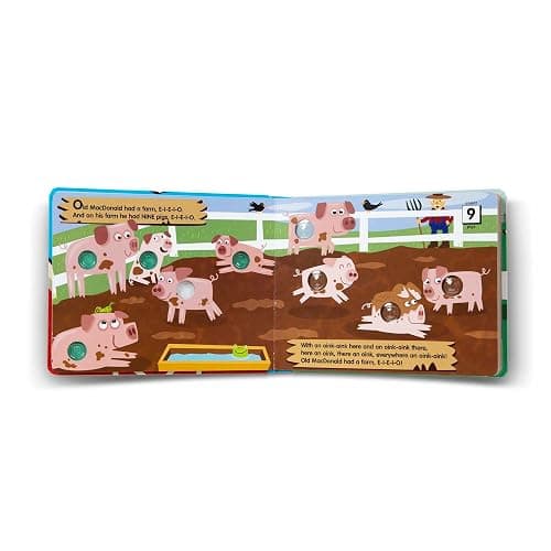 Melissa & Doug Poke-a-Dot! Old MacDonald’s Farm, Interactive Children's Board Book with Buttons to Pop, Educational Sensory Toy for Toddlers & Preschoolers Ages 3+ - FSC Certified thumbnail 10