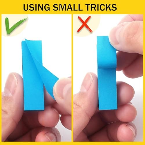 30 Pads 0.6x2 Inch Sticky Notes Flags Tabs Page Markers 6 Bright Color Sticky Index Tabs Page Flags 80 Sheet/Pad thumbnail 6
