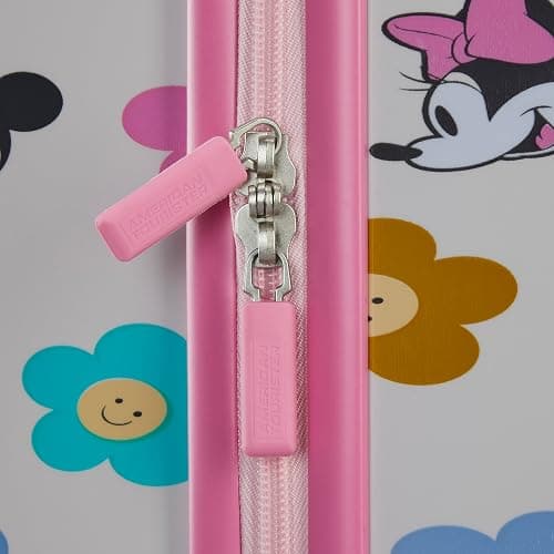 American Tourister Minnie Mouse Carry-On Luggage - Airline Approved, Durable Hardshell with Vibrant Minnie Mouse Design - Roll Confidentially with Spinner Wheels & Colorful Adjustable Handle thumbnail 7