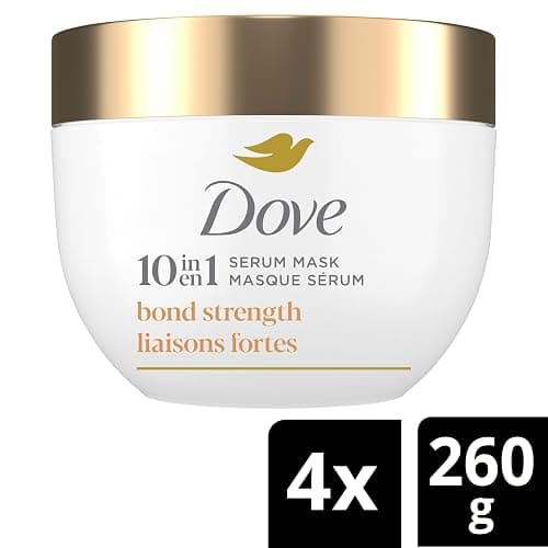 Dove Bond Strength Hair Care for Chemically Treated Hair, with Liquid Bio-Protein Care 260g (Pack of 4) thumbnail 2