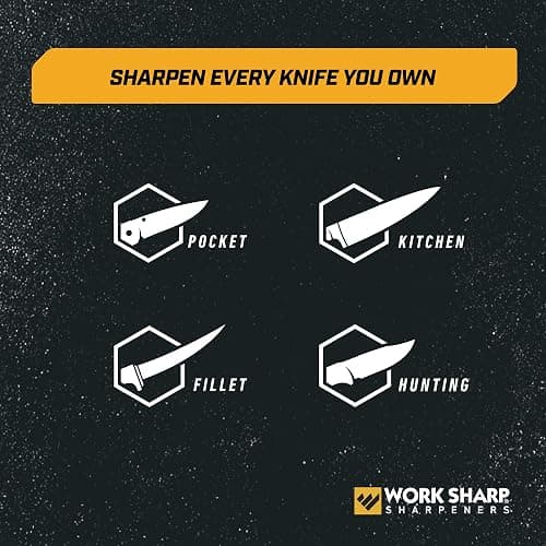 Work Sharp Precision Adjust Knife Sharpener Kit, Sharpens All Pocket and Kitchen Knives with ease & control thumbnail 5