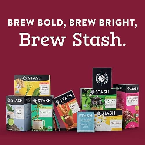 Stash Tea Chai Tea Variety Pack Sampler Assortment - Caffeinated, Non-GMO Project Verified Premium Tea with No Artificial Ingredients, 18-20 Count (Pack of 6) thumbnail 5