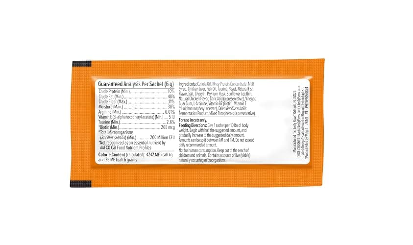 Zesty Paws 8-in-1 Multivitamin Cat Vitamins & Supplements Mousse - Cat Vitamins for Indoor Cats - Healthy Treat Squeeze Up for Gut, Immune, Heart, Skin & Coat Support - Chicken 14ct thumbnail 7