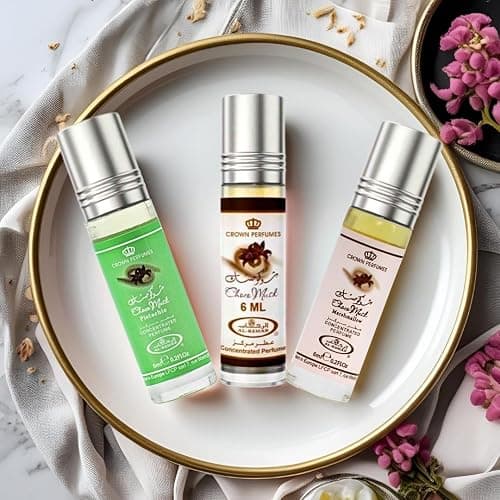 Al-Rehab Choco Musk Perfume Oils - Original, Marshmallow & Pistachio 6ml (0.2 oz) | Sweet Gourmand Fragrance | Chocolate, Vanilla, Fruity & Nutty Scents | Long-Lasting Roll-On Fragrance Oils (Bundle) thumbnail 5