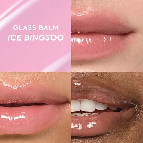Glow Recipe Mini Glass Balm Lip Treatment Gift Set Collection - Travel Size Set of 4 Hydrating Vegan Lip Balms with Hyaluronic Acid & High-Shine Finish thumbnail 7