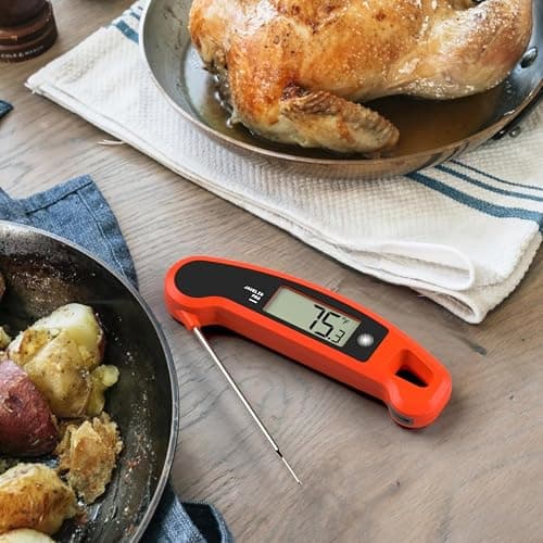 Lavatools Javelin® PRO Classic Ultra-Fast 2-Second Professional Digital Instant Read Meat Thermometer for Grill and Cooking, Auto-Rotating Backlit Display, IP65 Water Resistant – Ink thumbnail 5