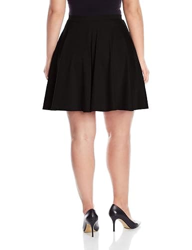 Star Vixen Women's Plus-Size Short Skater Skirt thumbnail 2