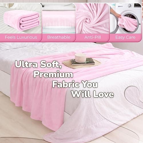 Super Blanky Wearable Blankets for Women, Adult Wearable Blanket Men, Mother's Day Gifts for Her, Wife Birthday Gift Ideas thumbnail 6