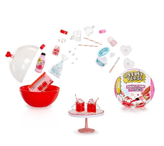 MGA's Miniverse Make It Mini with Love - Mini-Sammlerstücke, Liebling, DIY-Spielset, Basteln mit Harz, Lebensmittel-Nachbildungen, für Sammler & Kinder ab 8 Jahren, Nicht ESSBAR - Image 1