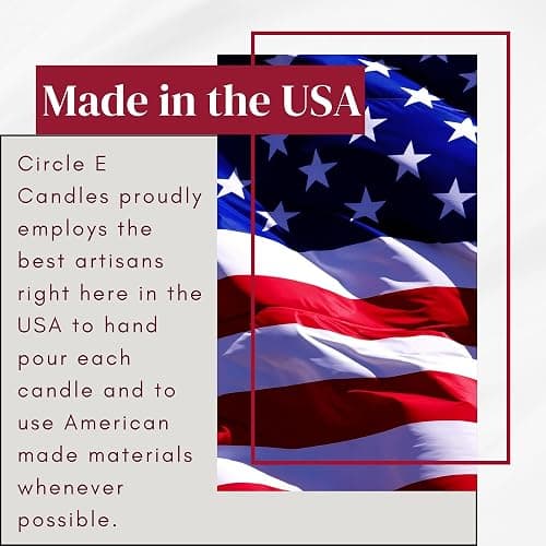 Circle E Candles, Orange Patchouli Scent, Medium Size Jar Candle, 22oz, 2 Wicks thumbnail 5