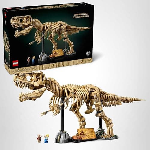 LEGO Jurassic World Dinosaur Fossils: Tyrannosaurus Rex - Building Set for Adults, Ages 18+ - Dinosaur Gift for Movie Lovers - Collectible Home Decor for Bedroom, Office, or Any Room - 76968 thumbnail 7