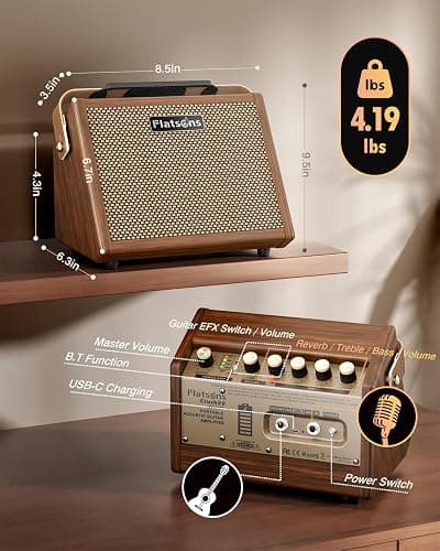 Amp I can plug guitar and mic into thumbnail 9
