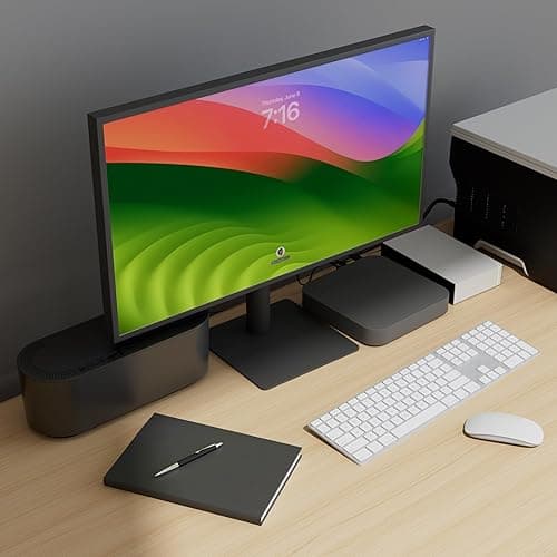 D-Line Cable Management Box, Power Strip Cover, Floor Outlet Hider, Desk Cord Organizer, Hide Extension Leads, 12.75" (L) x 5" (W) x 4.5" (H), for use with Power Strips up to 10.5in (L) - Small, Black - Small - Black thumbnail 7