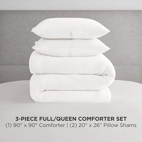 Juicy Couture Angel White Velour Full/Queen Comforter Set - 3 Piece Luxury Bedding Ensemble thumbnail 2