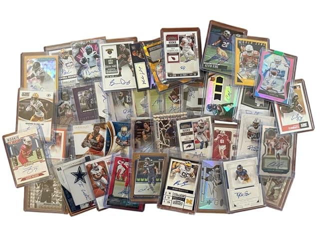Rich Strike Football Card Triple Auto Third and Goal Mystery Pack. 3 Guranteed Autograph Football Cards. thumbnail 3