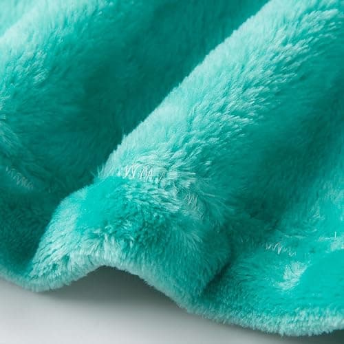 Kids Flannel Bathrobe Boys Solid Fluffy Robe Hoodie Dressing Gown with Pocket and Belt Girls Winter Warm Robes Soft Comfy Indoor Nightwear thumbnail 2