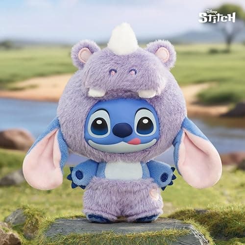 MINISO Disney Stitch Wild Animal Series Vinyl Surprise Box Figure Model Random Design Blind Box Toy Collectible Toy for Home Decor Birthday Gifts (Random One Figure) thumbnail 3