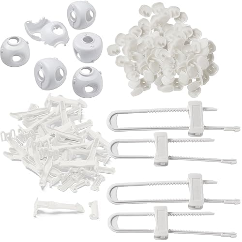 Safety 1st Home Safeguarding and Childproofing Set (80 Pcs), White - 80 Piece Set thumbnail 14