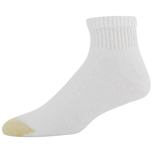 GOLDTOE Men's 656P Cotton Ankle Athletic Socks, Multipairs thumbnail 4