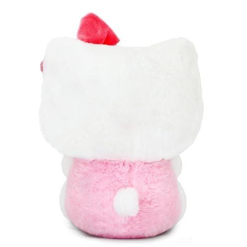 COAQAC 8-inch Kawaii Heart-Shaped Plush Pillow - Soft Cartoon Stuffed Plush Toy, Perfect for Boys and Girls' Birthdays, Holidays, Anniversaries, and Party Gifts (Pink-A) thumbnail 3