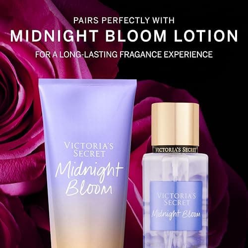 Victoria’s Secret Midnight Bloom Body Mist 250ml – Warm Floral Fragrance Mist for Women with Soft Amber & Moonlit Woods thumbnail 3
