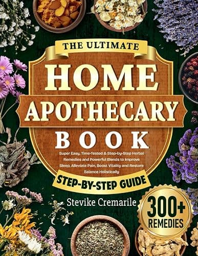 The Ultimate Home Apothecary Book: Super Easy, Time-Tested & Step-by-Step Herbal Remedies and Powerful Blends to Improve Sleep, Alleviate Pain, Boost Vitality and Restore Balance Holistically - Image 1
