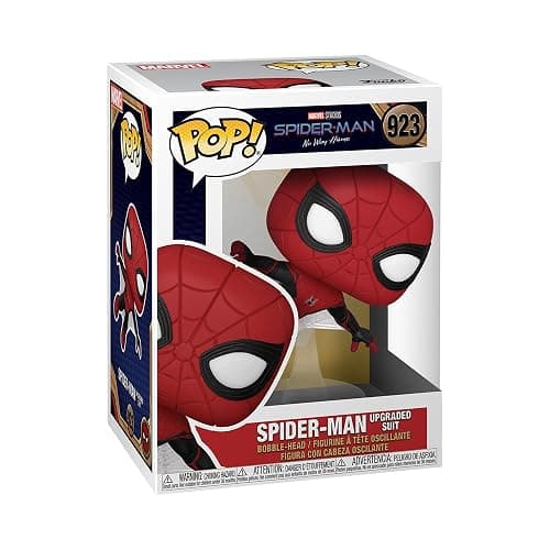 Funko Pop! Marvel: Spider-Man: No Way Home - Spider-Man in Upgraded Suit, Multicolor - Image 1