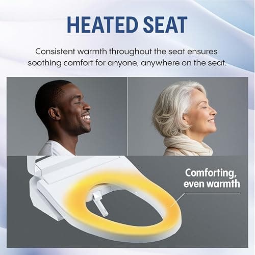 TOTO® WASHLET®+ S7A Electronic Bidet Toilet Seat with EWATER+® Bowl and Wand Cleaning, Auto Open and Close Contemporary Lid, Elongated, Cotton White - SW4736AT40#01 thumbnail 24