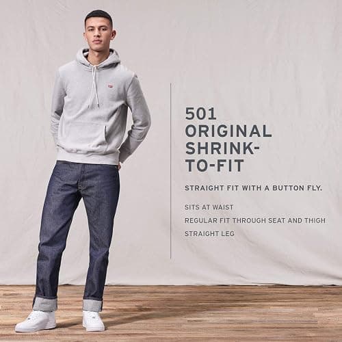 Levi's Men's 501 Original Fit Jeans (Also Available in Big & Tall) thumbnail 3