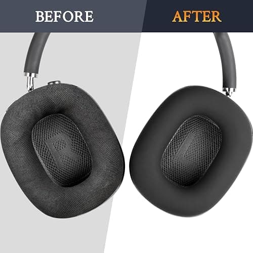 SOULWIT Anti-Transpiration Coussinets en Silicone pour Air-Pods Max, Ajustement Confortable pour Exercices en Salle de Sport, Faciles à Nettoyer, Aucune Perte de Qualité Sonore thumbnail 5