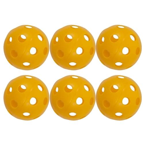 Champion Sports 12" Hollow Plastic Softball Set - Practice Softballs - Regulation Size Balls - Fun for All Ages - Lightweight/Durable – Multiple Pack Sizes and Colors thumbnail 3