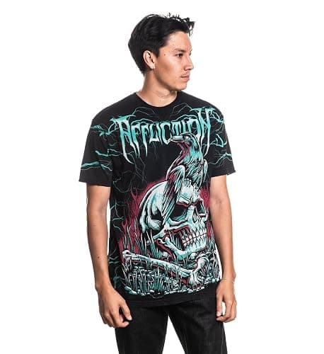 Affliction Men's Core T-Shirt, Short Sleeve, Graphic Print Design T-Shirts thumbnail 5